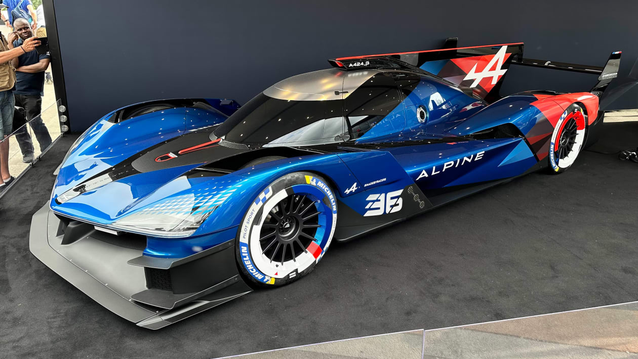 Alpine A424 Le Mans hypercar makes public debut evo